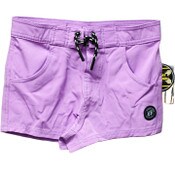 Wholesale - S-XL GIRL VIOLET 4 WAY STRETCH BOARD SHORT C/P 24
